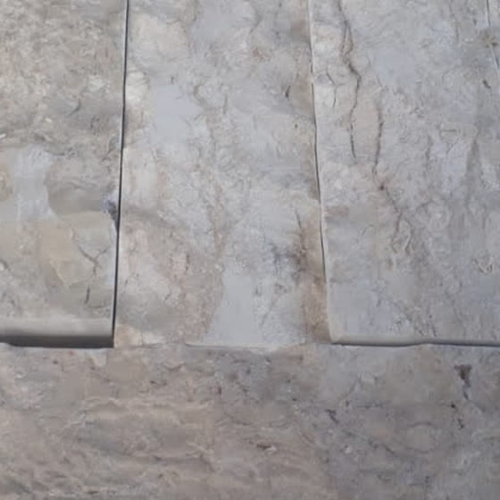 Textura: Pedra clara rústica