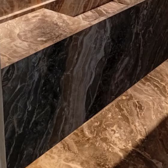 Textura: Quartzito marrom